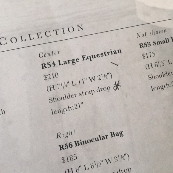 Large Equestrian Bag R54 - Picture 5 of 6